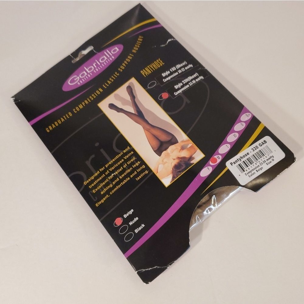 NEW Gabrialla sheer beige pantyhose
